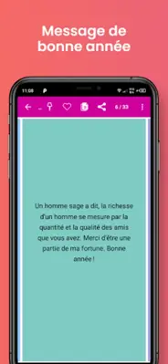 Message de bonne année 2023 android App screenshot 3