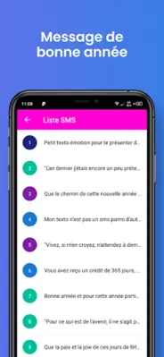 Message de bonne année 2023 android App screenshot 4